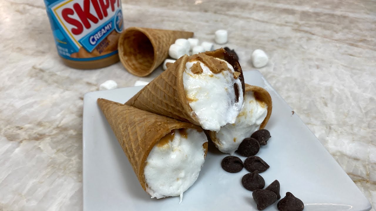 Campfire Ice Cream Cones YouTube