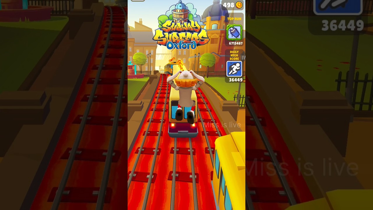 Oxford Subway Surfer live