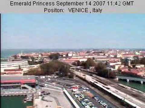 Emerald Princess in Venice