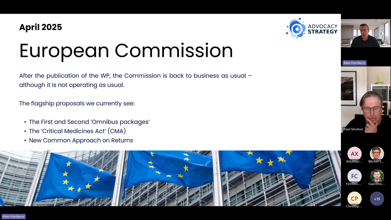 April 2025 - The Month Ahead in EU Public Affairs