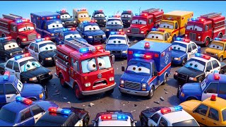 Emergency Response! Hero Vehicles Form an Elite Swarm! 🚨🚓 | Full Episode