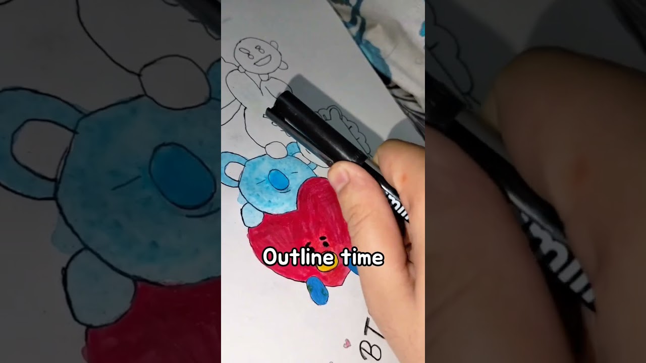 BT21 Drawing | Koya 💙 | 