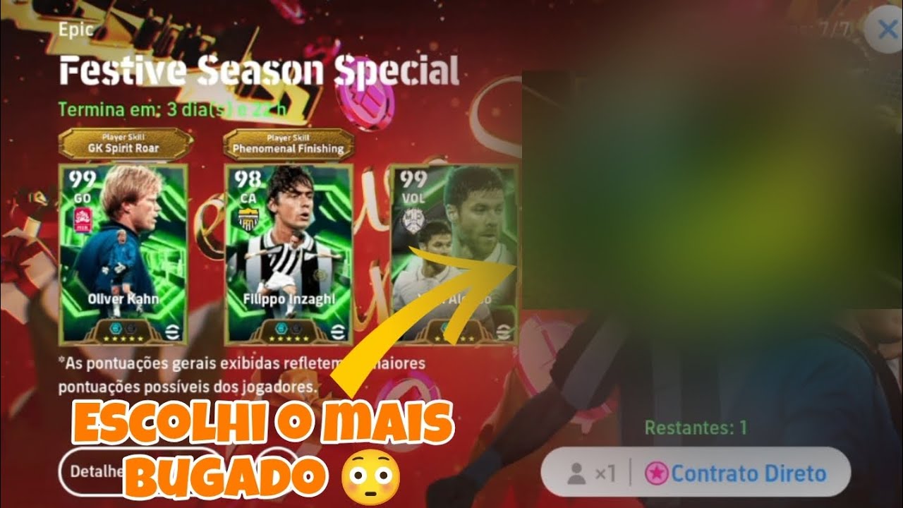 EU ESCOLHI O MELHOR ÉPICO DA BOX DO OLIVER KAHN NO EFOOTBALL 2026 MOBILE!