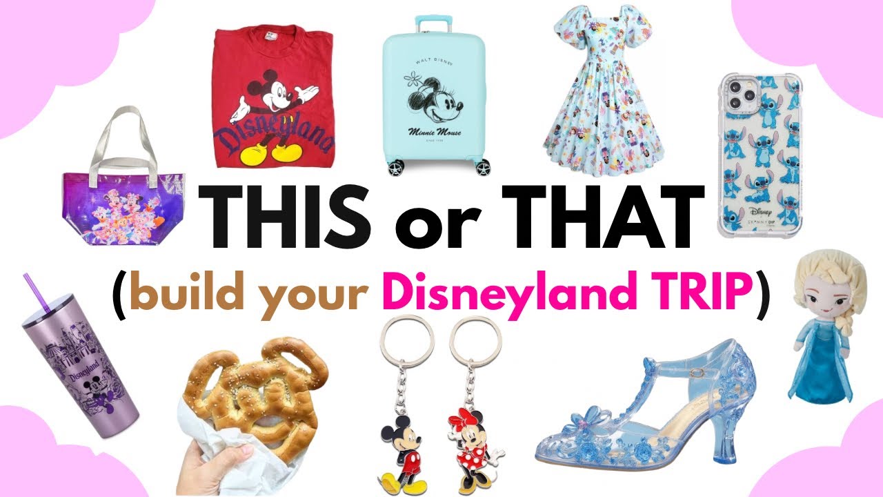 Pick One! Build Your Perfect Disneyland Trip 🎢✨ #DisneyChallenge #DisneyTrip