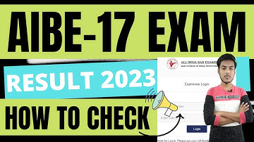aibe 17 result 2023 | bci aibe 17 result | aibe result 2023 | mahir academy