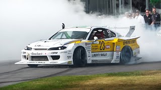 Best of Drift Cars Festival of Speed 2022: 3 Rotor Corvette, M4 G82, RC F 2JZ, Twin-Turbo 26B S15!