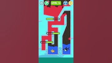 Save The Fish Level 16 Answers Solutions #fishdom #savethefish #shorts