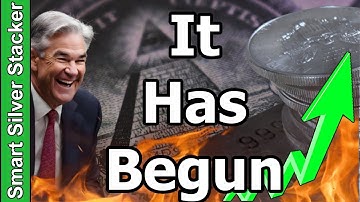 Jerome Powell Sends Silver Price SURGING - (Fed Starts QE)