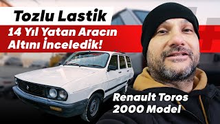 Tozlu Lasti̇k 2000 Model Beyaz Güvercin Renault Torosun Jant Ve Lastik Değişimini Yaptık