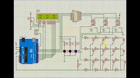 Simulation of underground cable fault detection.
