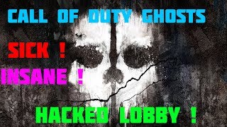 Cod ghosts: Hacker in lobby ! | Call Of Duty Ghosts | Hacked Lobby