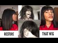 How to Restore a Dry, Stiff synthetic wig
