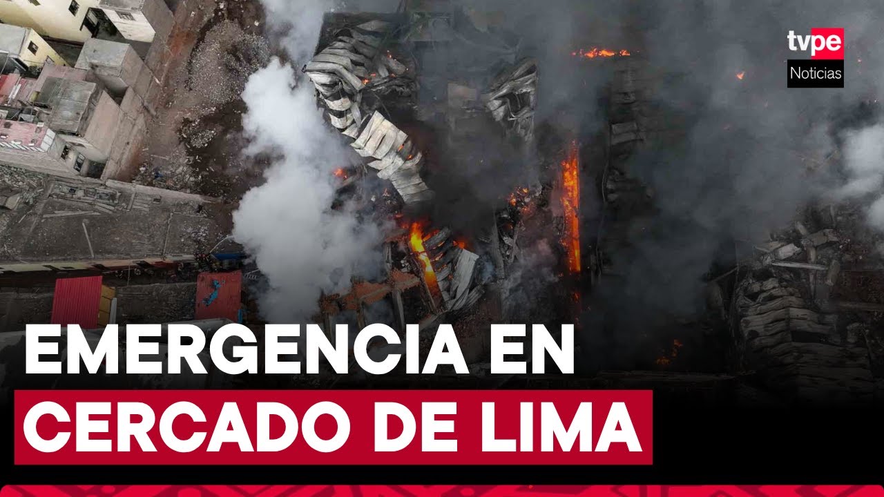 Incendio en Cercado de Lima: ¿se logró controlar la emergencia tras más de 60 horas?