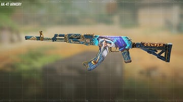 COD Mobile AK-47 Ancient wizard gameplay