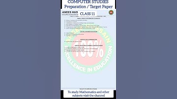 2025 Guess paper class 11 sindh board | Computer newtons inn guess paper class 11 #guesspaper2025