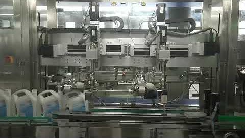 4L Oil tracking type filling machine for round bottle/square bottle