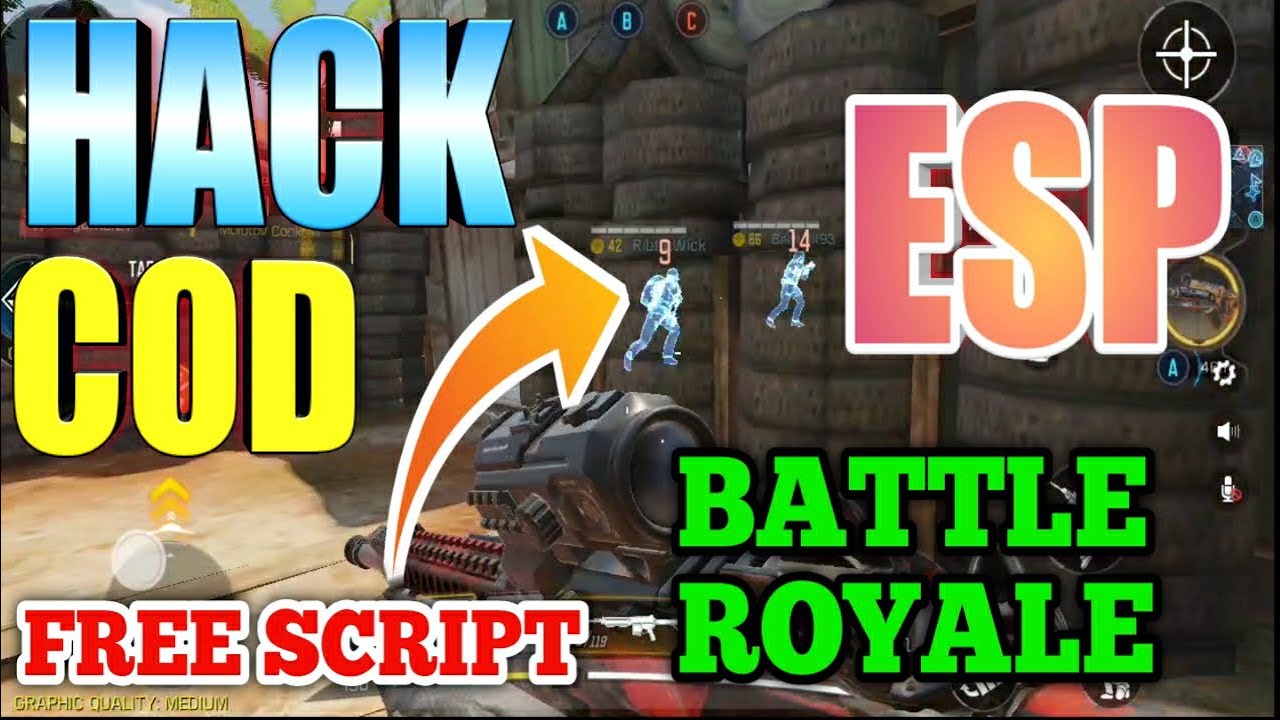 LIVE COD MOBILE HACK - ESP,NO RECOIL,AIMBOT,RADAR - 