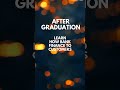 after graduation bank job