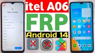 Itel A06 (A669W) Frp bypass Android 14 || fix setting not open #2026