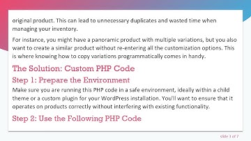 How to Copy Woocommerce Product Variations from One Product to Another