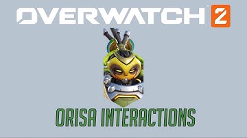 Overwatch 2 Second Closed Beta - Orisa Interactions + Hero Specific Eliminations