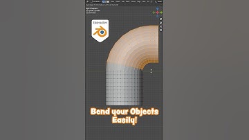 Bend your objects easily #blender #howto #tutorial #3d #learning #protips #beginners  #diy