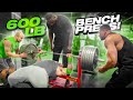 JOSEPH TUMBARELLO BENCHES 600 LBS AND 19 YEAR OLD ANTHONY ESCO BENCHES 520 LBS!