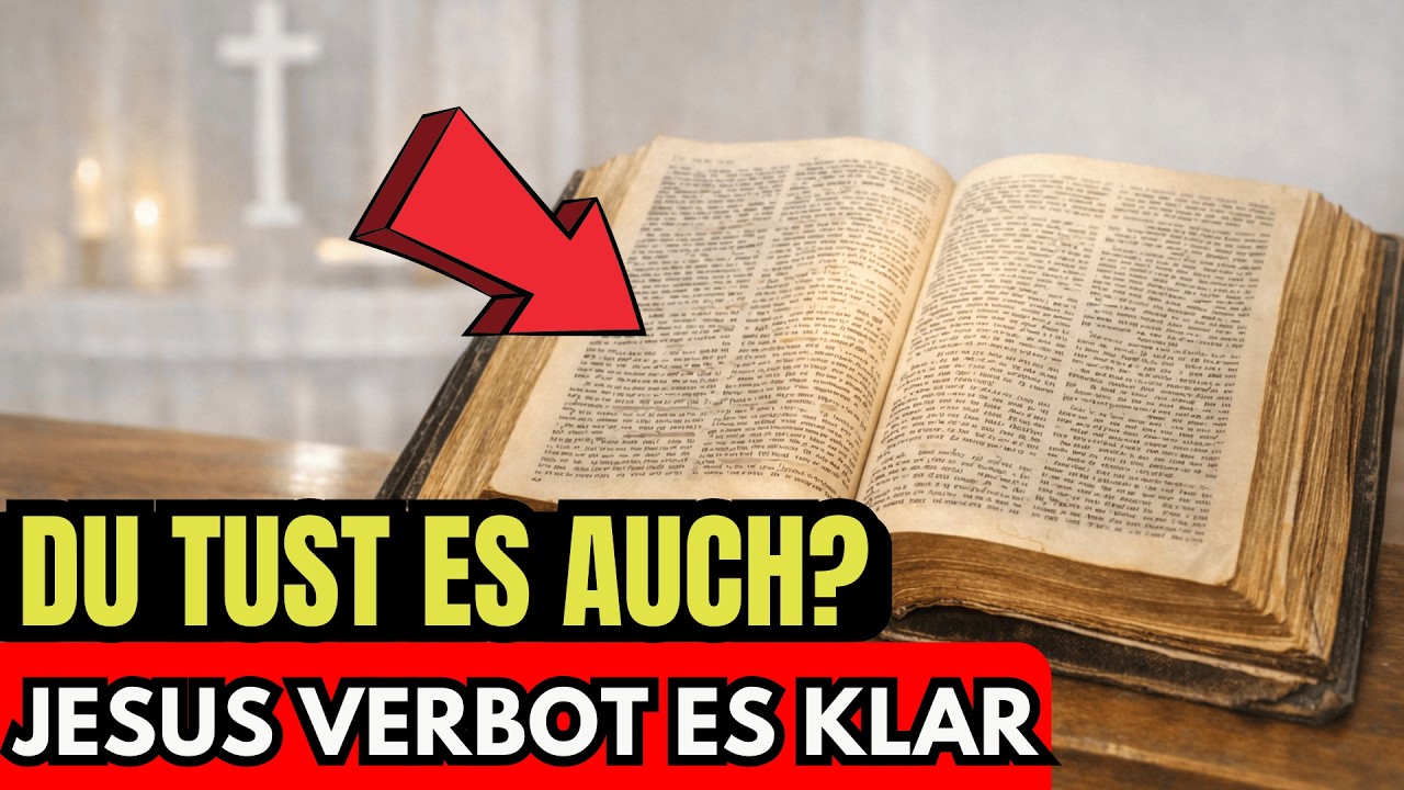 7 Dinge, die Jesus VERBOTEN hat — und die Kirche toleriert