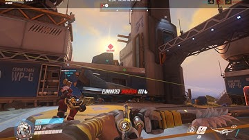 Double Hanzo Headshot Out of Spawn Watchpoint: Gibraltar