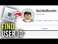 How To Find Your Roblox User ID - Full Guide