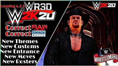 [150MB] Released! WR3D 2K21 Mod New Moves|New Arenas & Updated Roster|LINK IN DESCRIPTION!👇