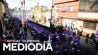 Celebran la Semana Santa en Guatemala sin restricciones | Noticias Telemundo