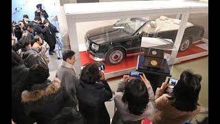 ご即位パレード車、京都迎賓館で展示　３月１７日まで