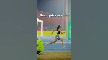 Thumbnail of Unstoppable race😱 #music #song #cover #unstoppable #athletics #track #olympicsport #sports #race