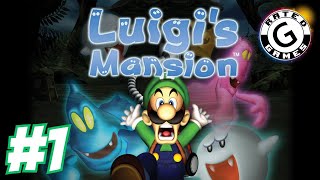 Luigi's Mansion 👻 (GameCube) 👻 Intro and Meeting Professor E  Gadd 🔦