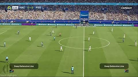 Le Havre vs PSG Ligue 1 2024 Match Highlights