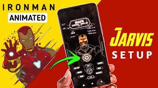 ENABLE IRONMAN JARVIS ANIMATED SETUP ON ANDROID | Jarvis Music Player Theme On Android AvengersSetup screenshot 4