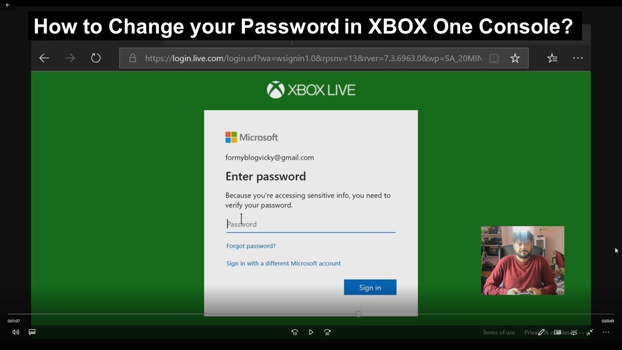 How to Change Xbox One Password Easiily and Securely