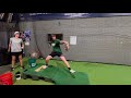 6/1/26, 2027 RHP/3B, Day 1 with 108 working on stopping and staying loose