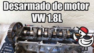 Desarmado del motor 1.8L Volkswagen