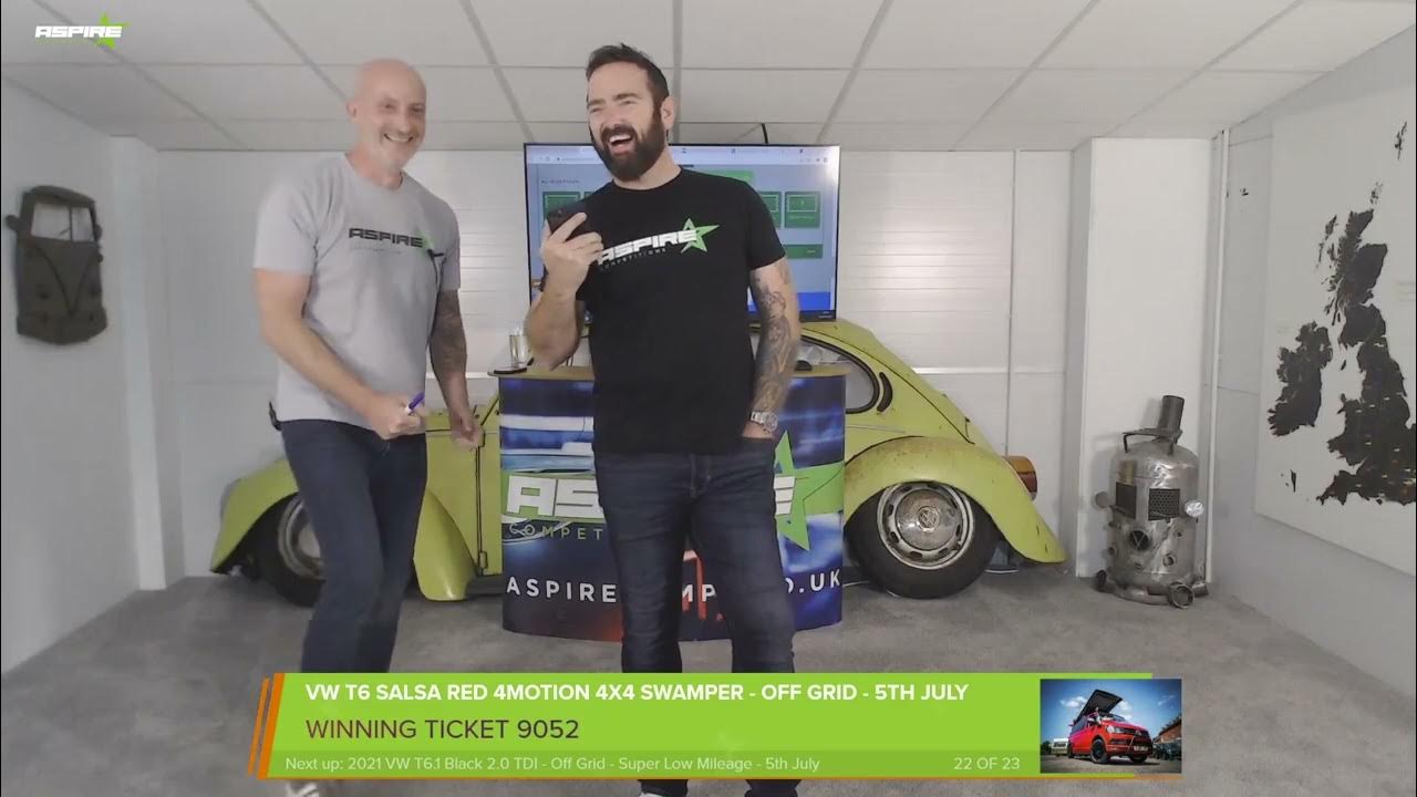 Aspire Competitions Guaranteed Live Weekly Draws YouTube