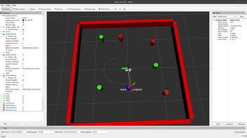 The implementation of EKF SLAM with unknown data association in Simulation