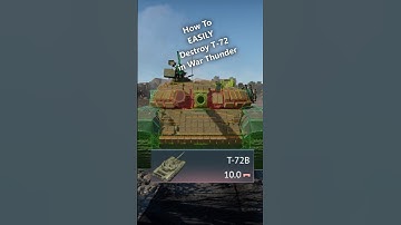 How to EASILY Destroy T-72 B in #warthunder