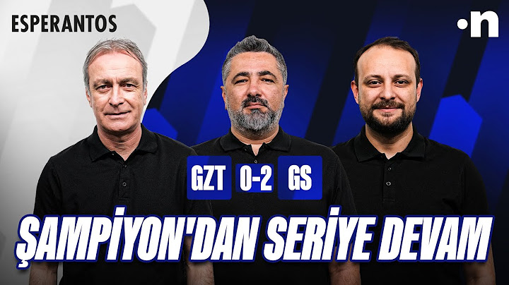 Göztepe - Galatasaray Maç Sonu | Önder Özen, Serdar Ali Çelikler, Onur Tuğrul