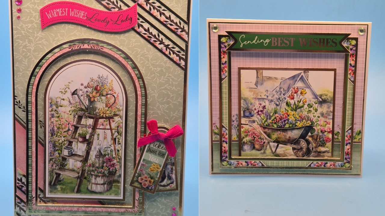 Журнал Crafting With Hunkydory, № 75, «Сад в коттедже» — выращено с любовью.