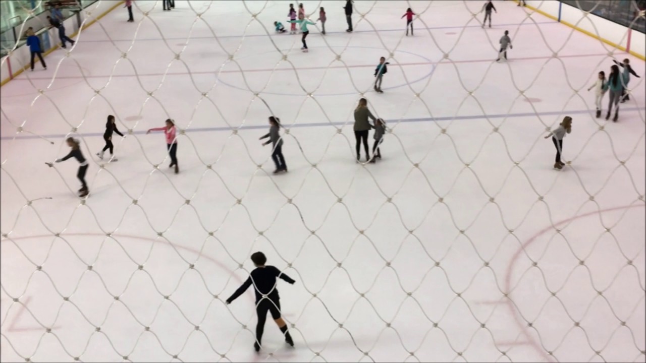 Ice Skating at the Parks at Arlington Mall YouTube