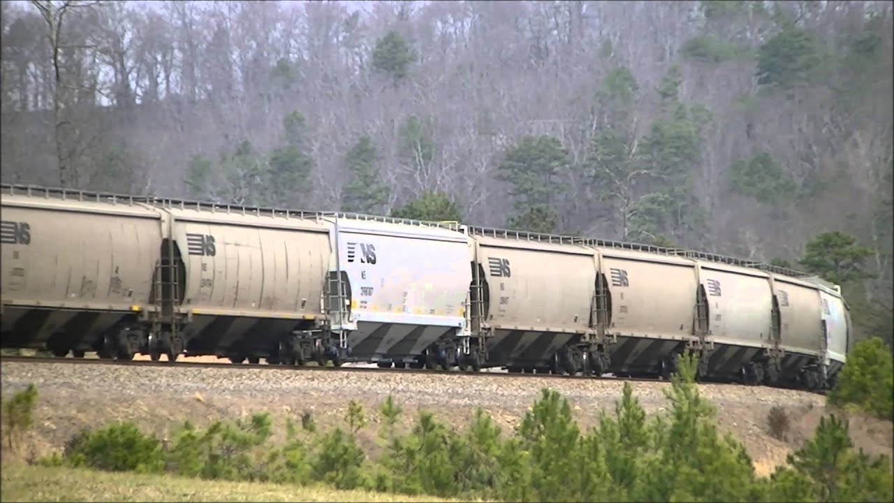 HD NS Georgia Division Railfanning: Cohutta GA. 3/8/16