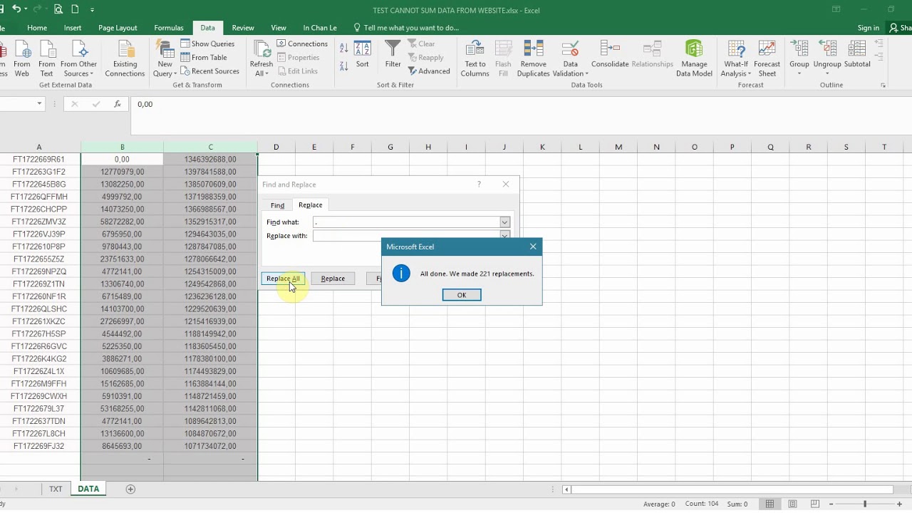 Convert Number In Excel File Which Cannot Do Sum Kh ng Th C ng S 