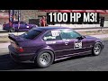 1100 HP BMW M3 E36 vs BMW M5 F90 vs Mercedes AMG C63 s - BRUTAL Acceleration and Burnouts