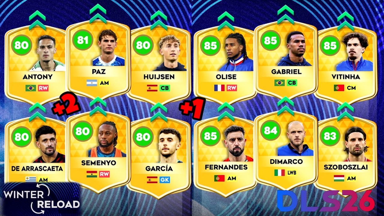 DLS 26 | 🔥 WINTER ❄️ RELOAD 🔥 NEW RATINGS UPDATE 😱 In Dream League Soccer 26 !